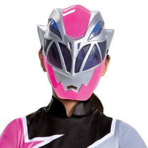 Pink Ranger Dino Fury Child Costume Mask